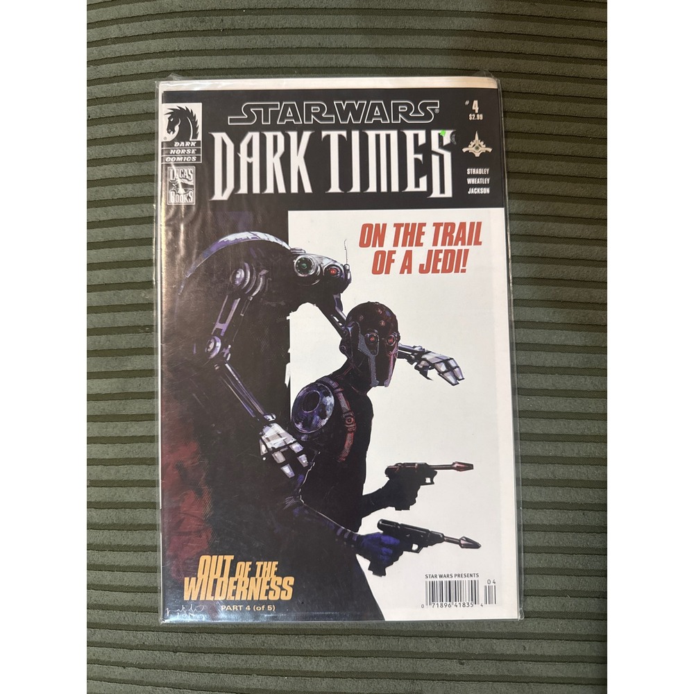 Dark Horse Star Wars Dark Times Out of the Wilderness 4 Comic Book Jedi Droid